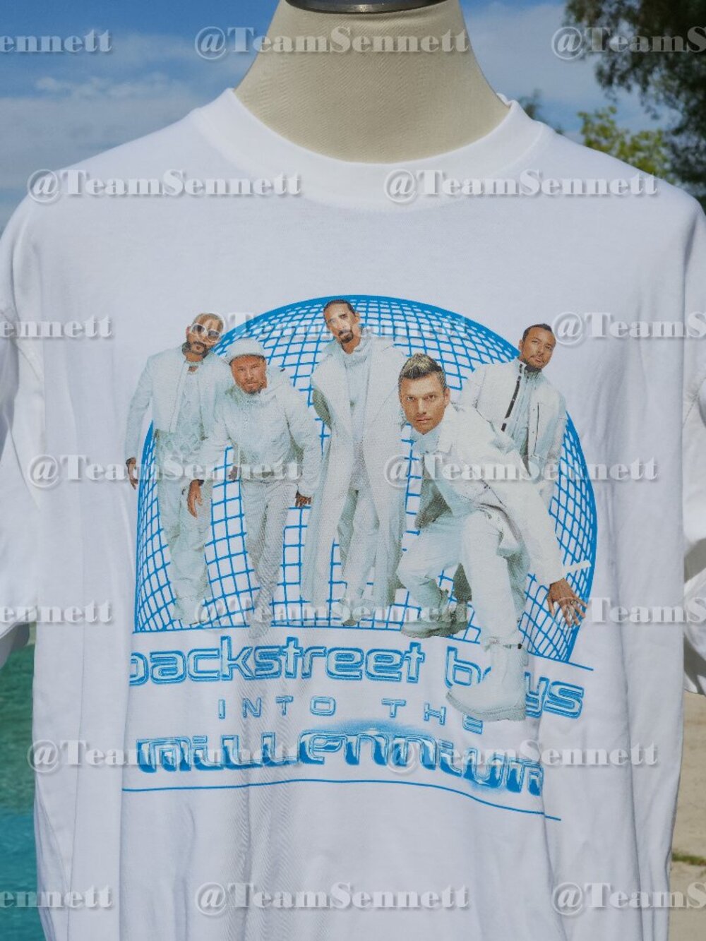 Backstreet Boys Grid Sphere Shirt // Into the Millennium Residency Las Vegas
